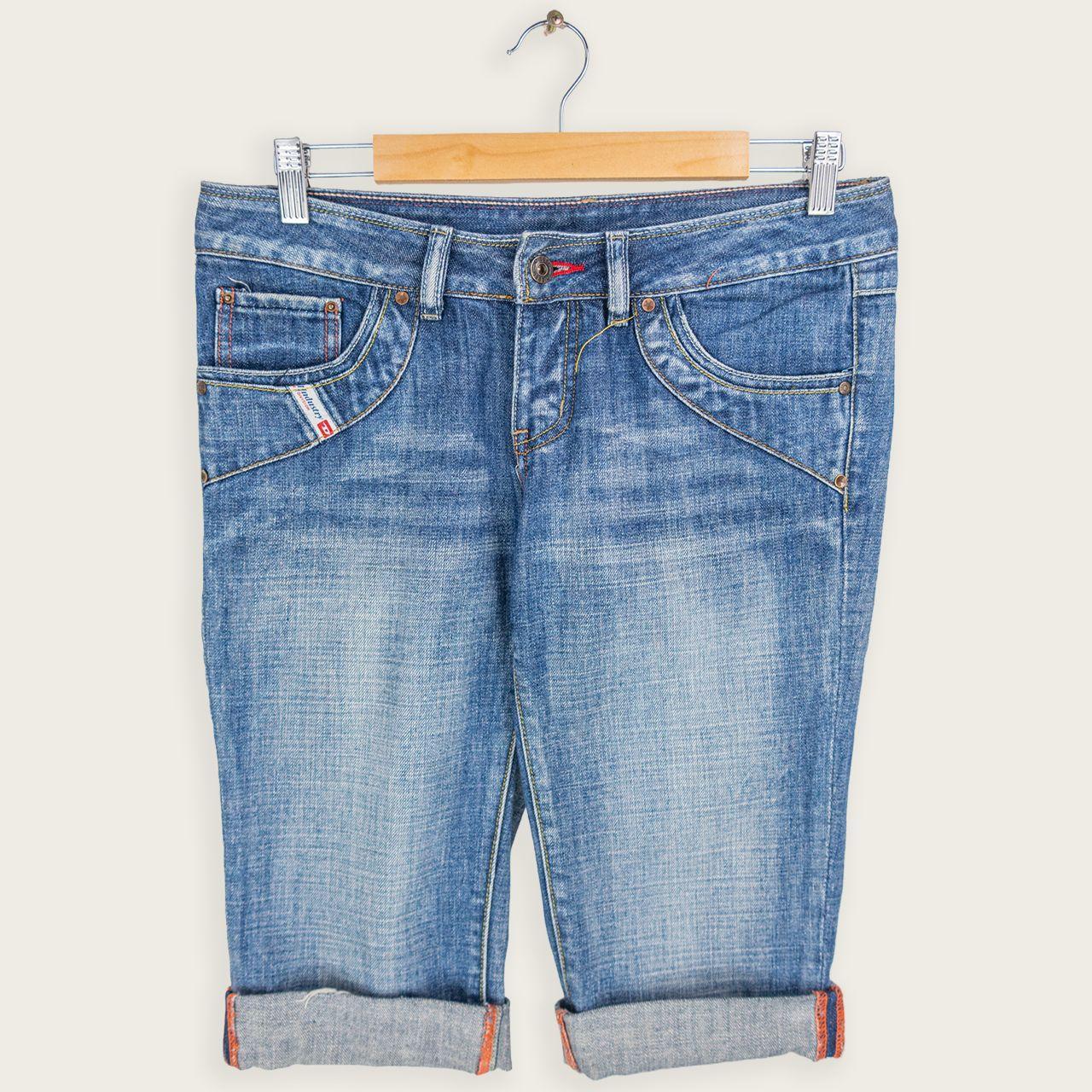 Y2K Diesel Denim Shorts - Mid Wash - Size 8