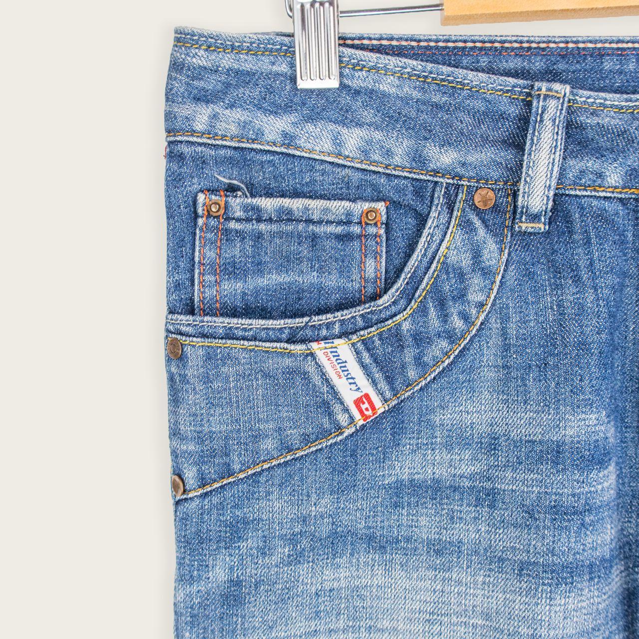Y2K Diesel Denim Shorts - Mid Wash - Size 8