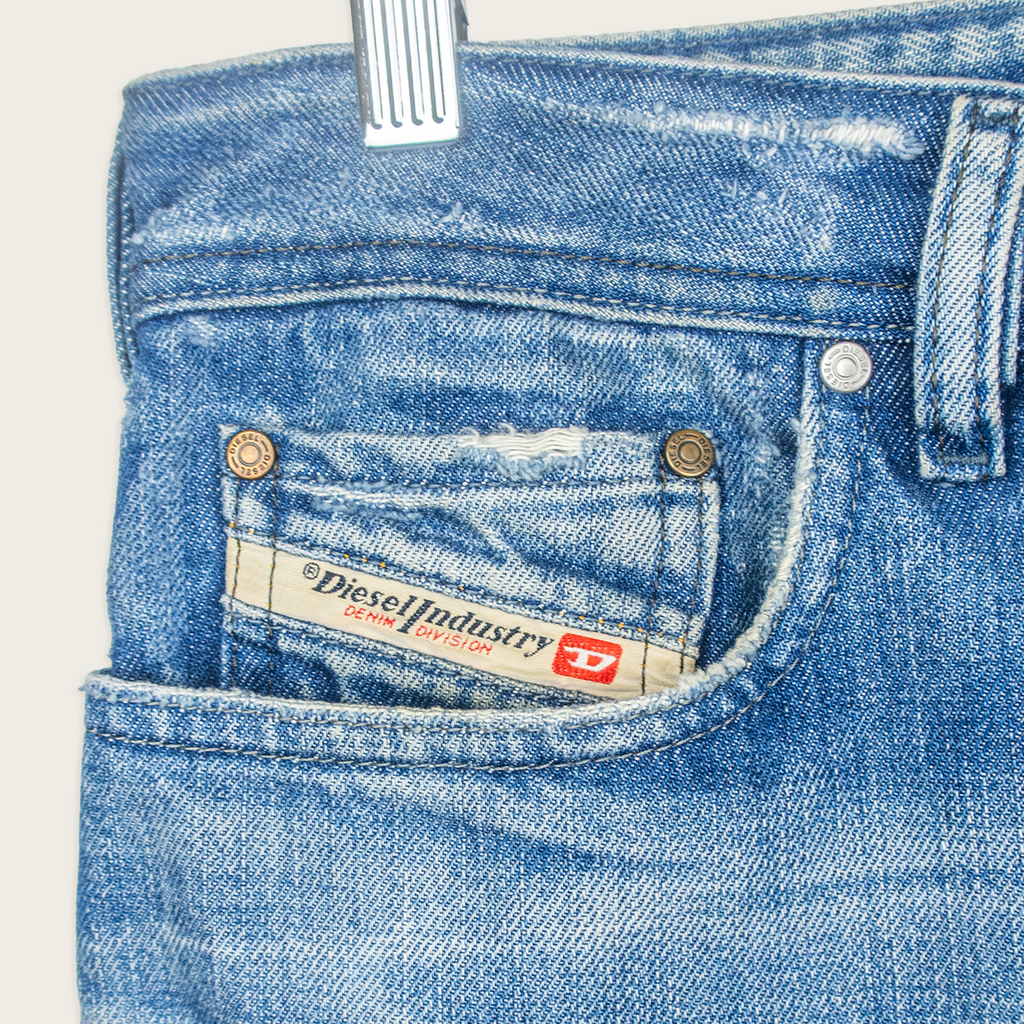 Y2K Diesel Denim Shorts - Size S