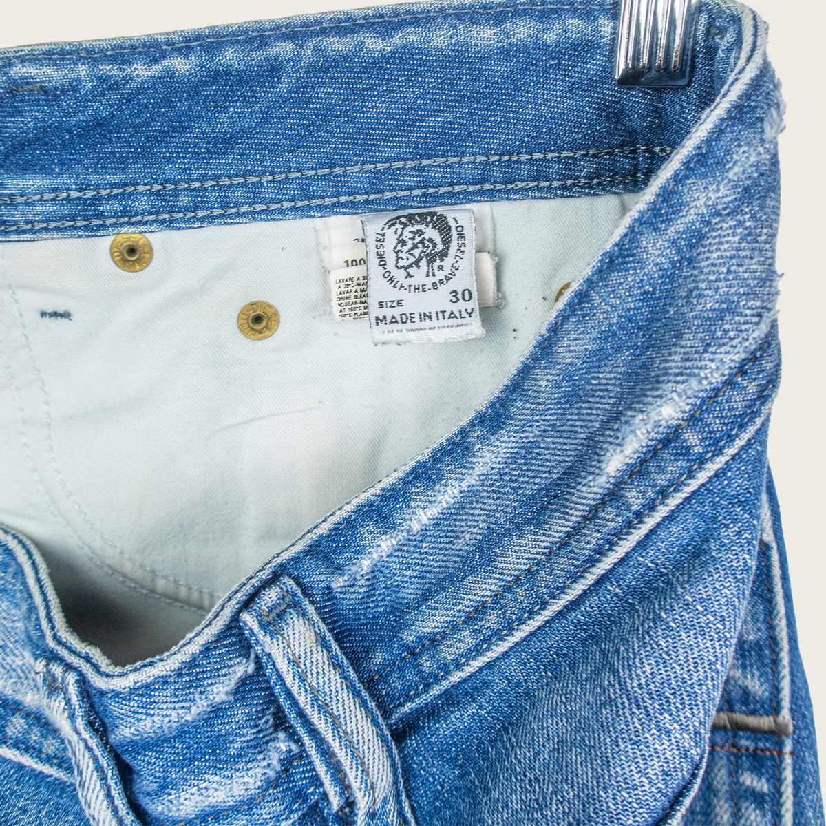 Y2K Diesel Denim Shorts - Size S
