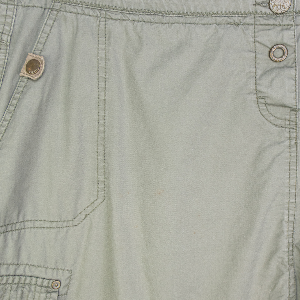 00s Esprit Khaki Cargo Mini Skirt - Size M