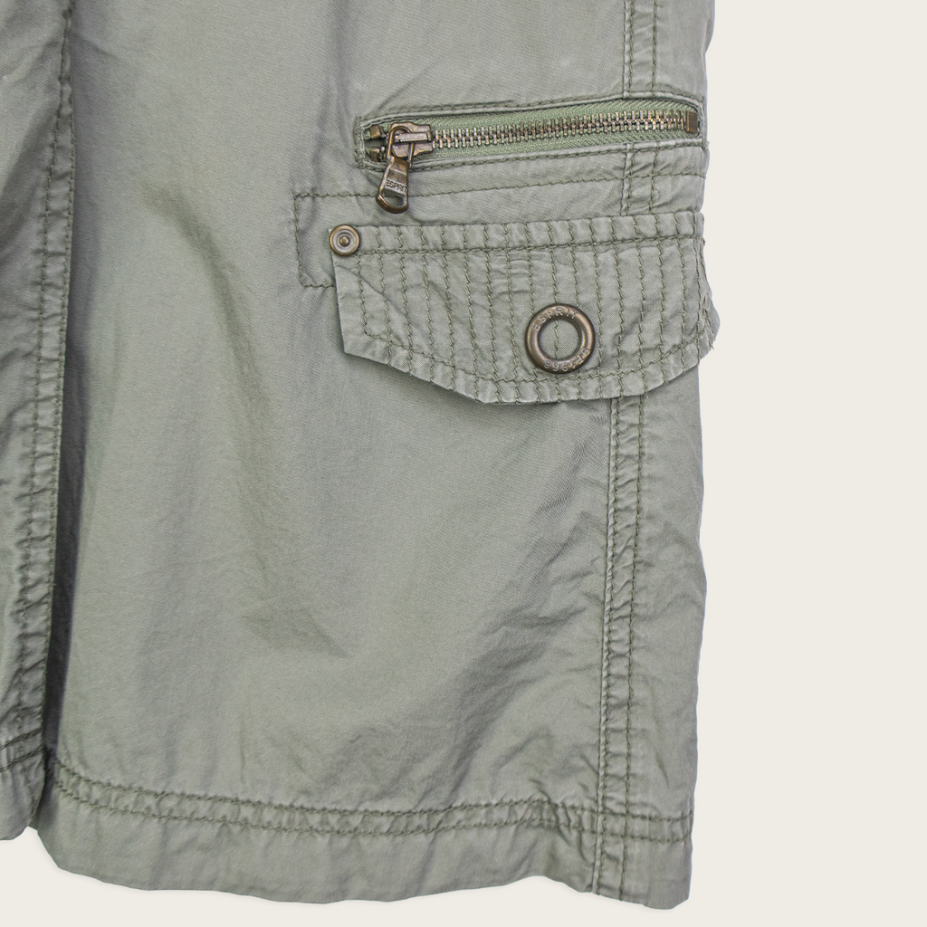 00s Esprit Khaki Cargo Mini Skirt - Size M