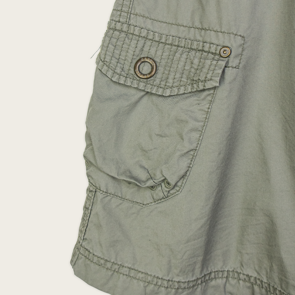 00s Esprit Khaki Cargo Mini Skirt - Size M