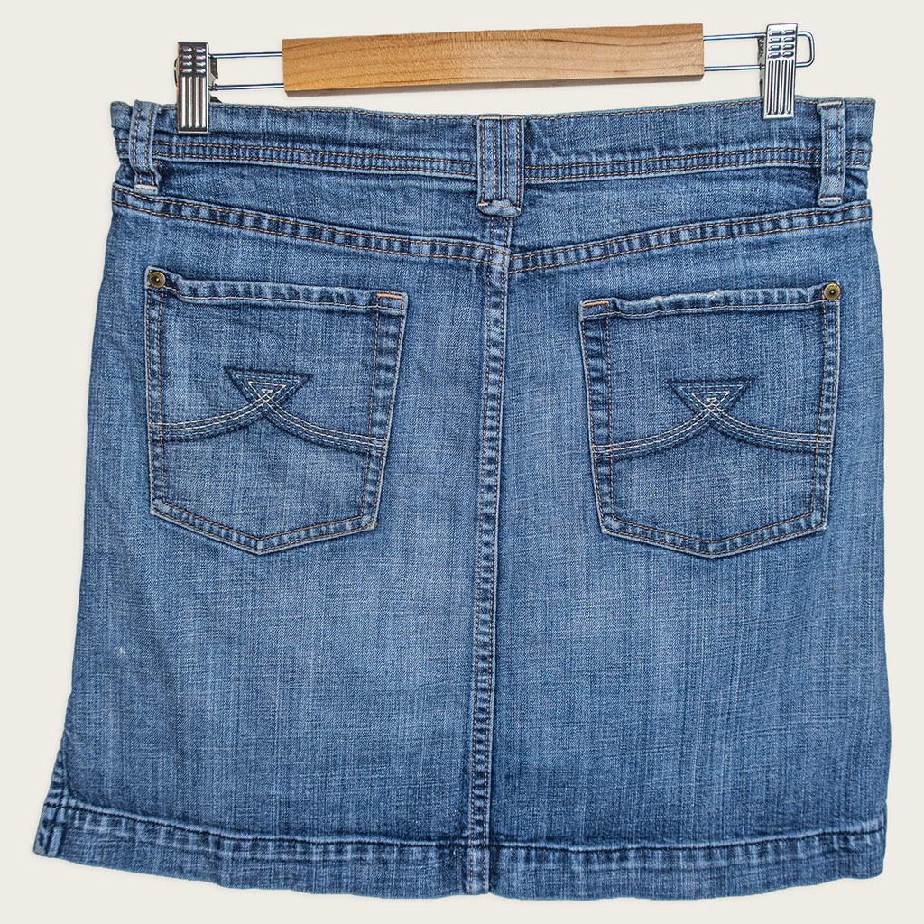 00s Esprit Denim Mini Skirt - Size S/M