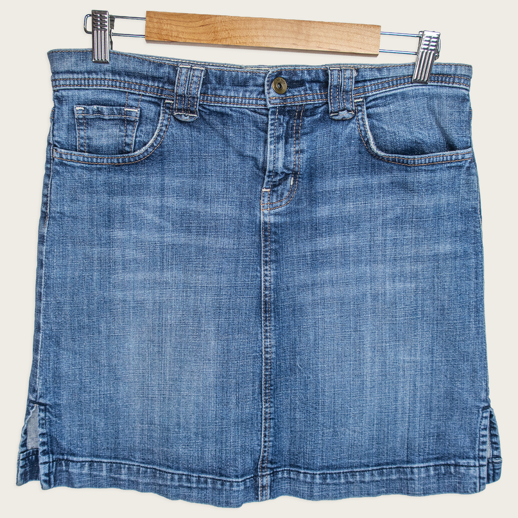 00s Esprit Denim Mini Skirt - Size S/M