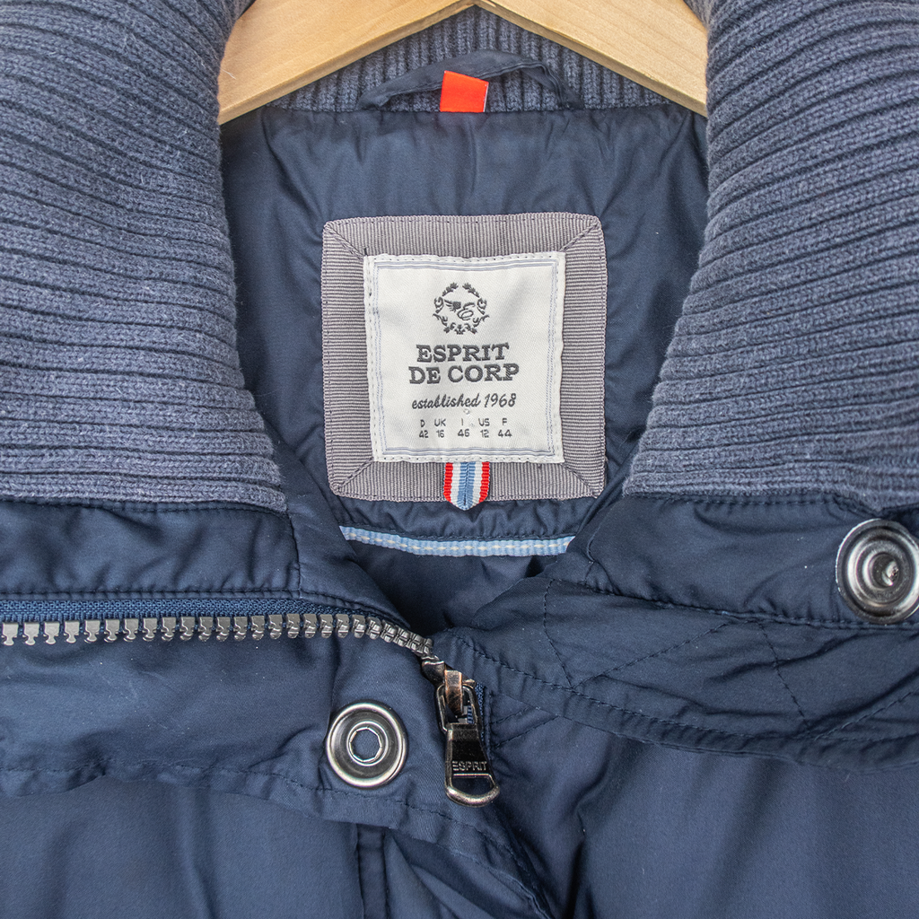 00s Esprit Puffer Vest - Size XL