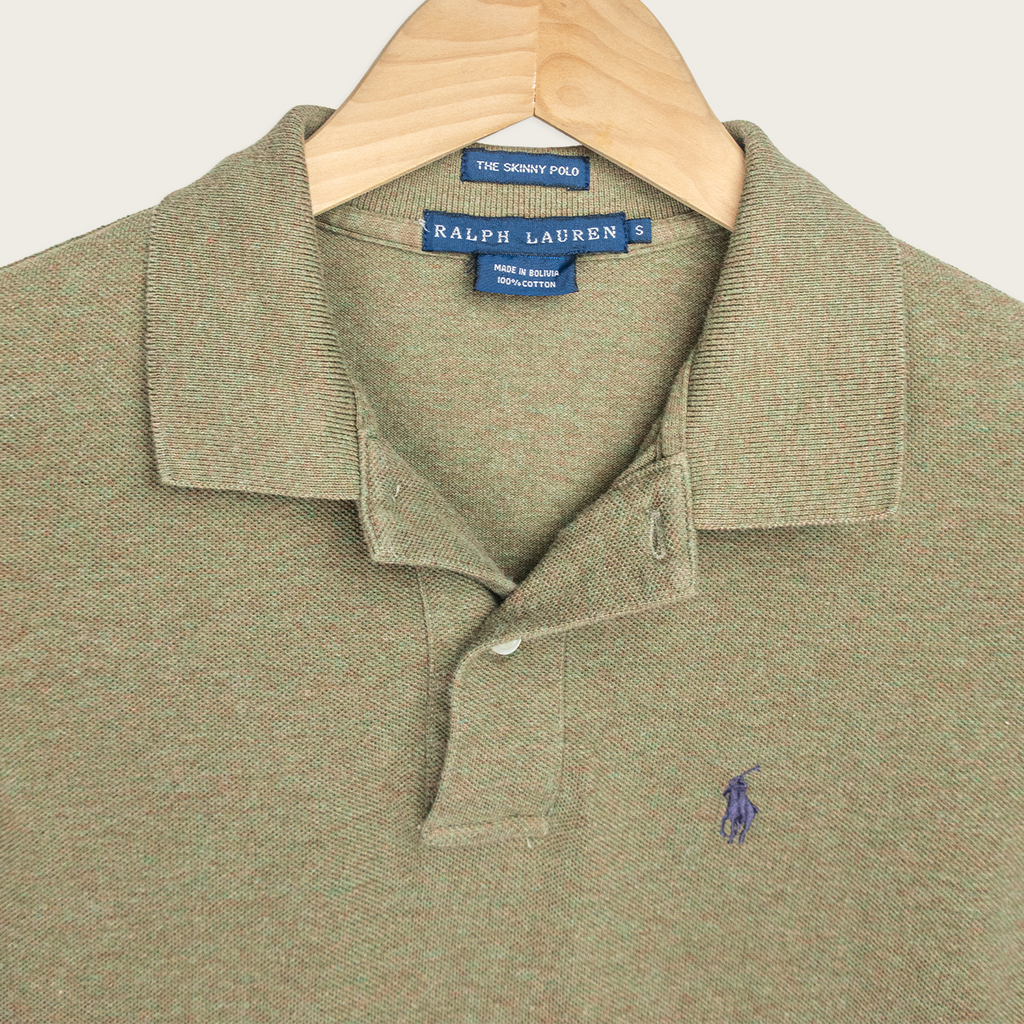 00s Ralph Lauren Skinny Polo - Size S