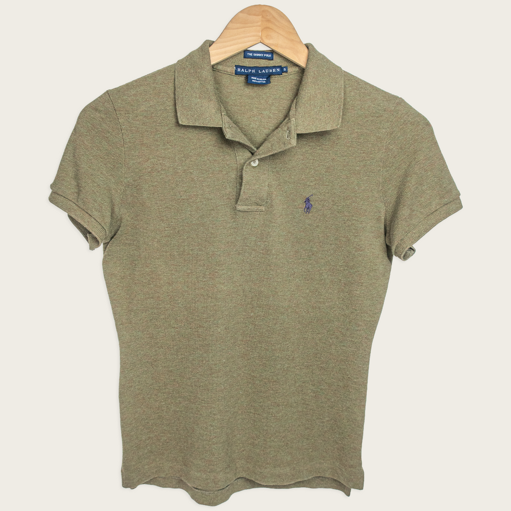 00s Ralph Lauren Skinny Polo - Size S