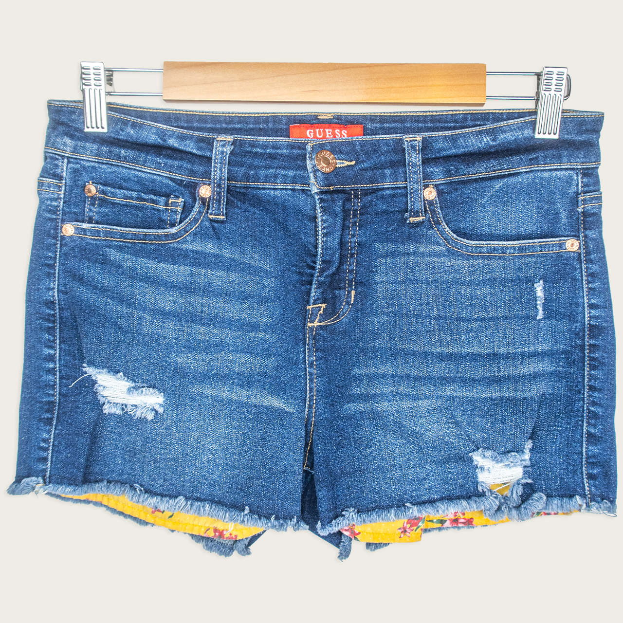 Guess Denim Mini Shorts - Size M