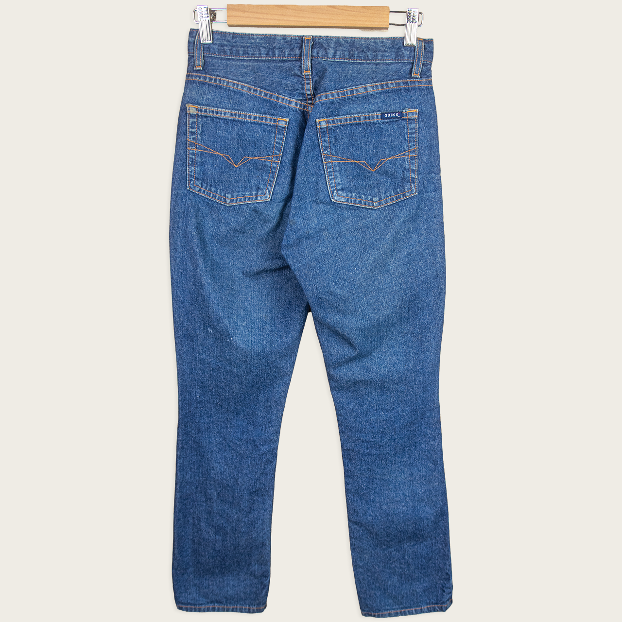 Vintage Guess Jeans USA Straight Leg Denim Jeans - Blue - Size 8