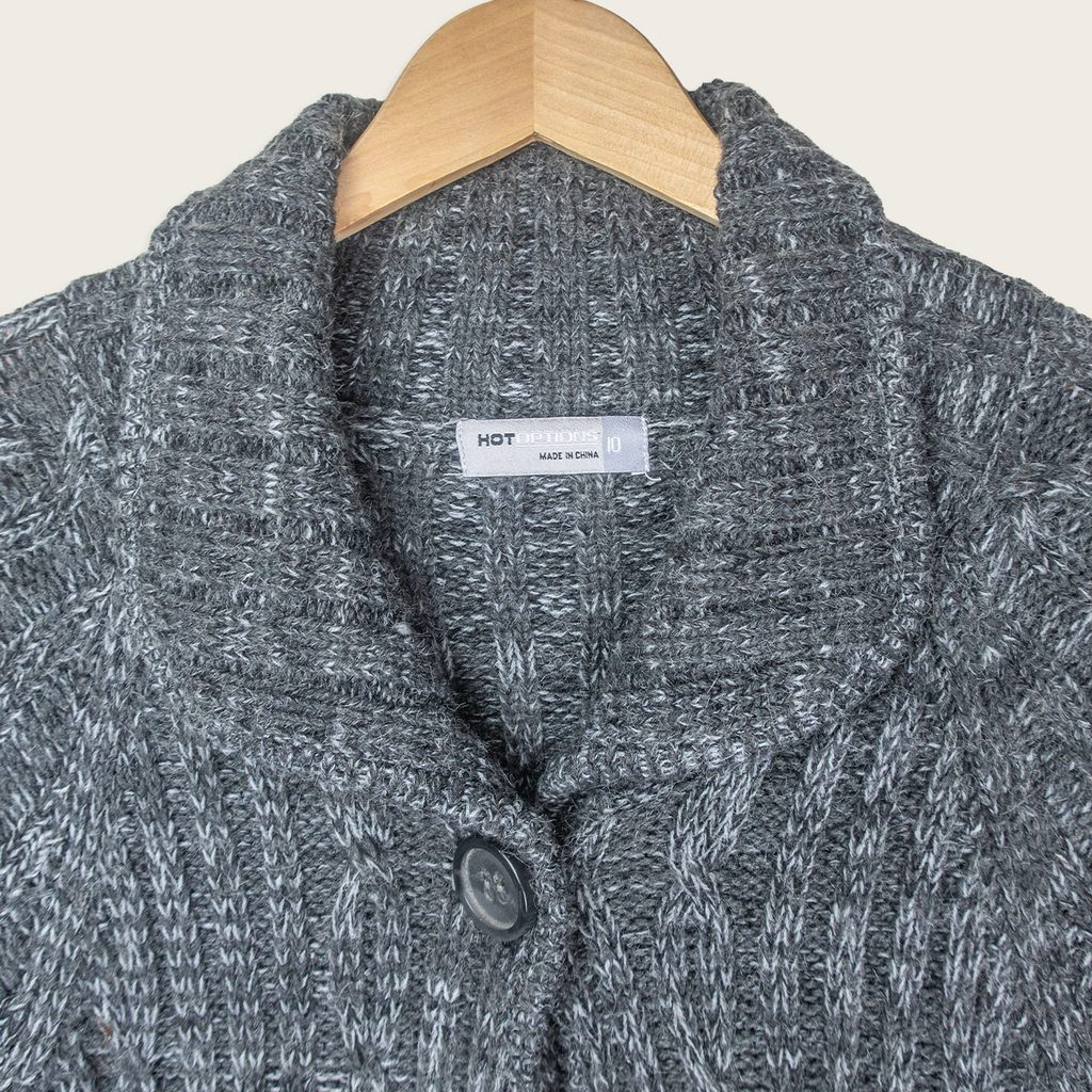 00s Hot Options Knit Cardigan - Size S/M