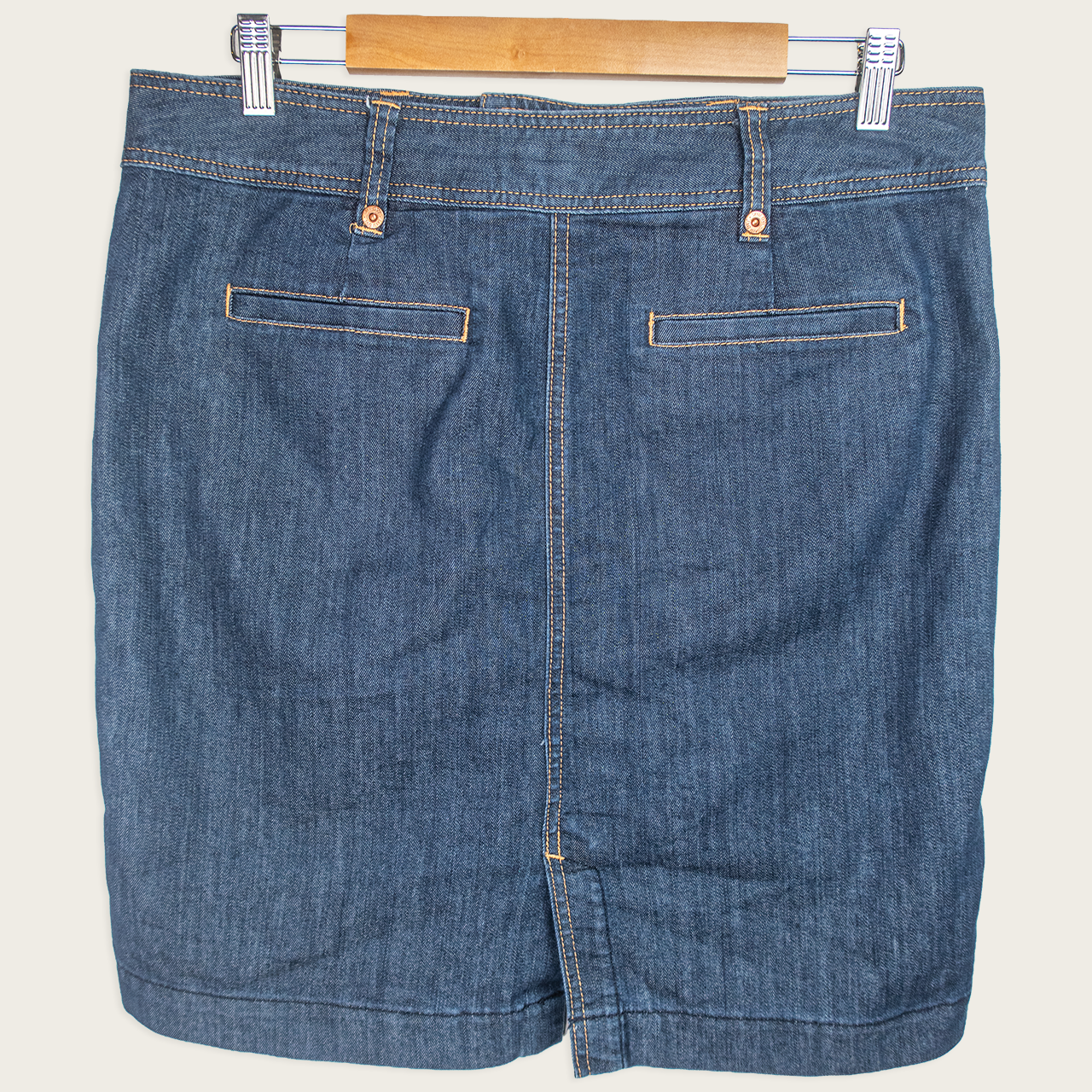 Y2K Jag Jeans Denim Midi Skirt - Size M/L