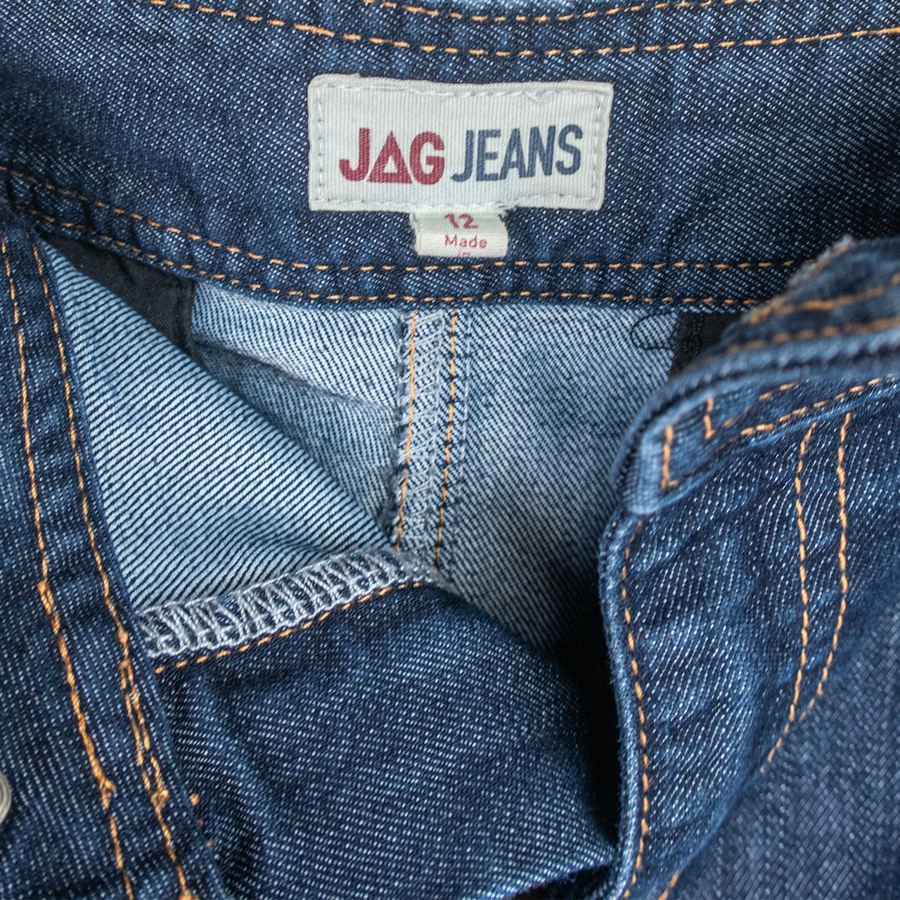Y2K Jag Jeans Denim Midi Skirt - Size M/L