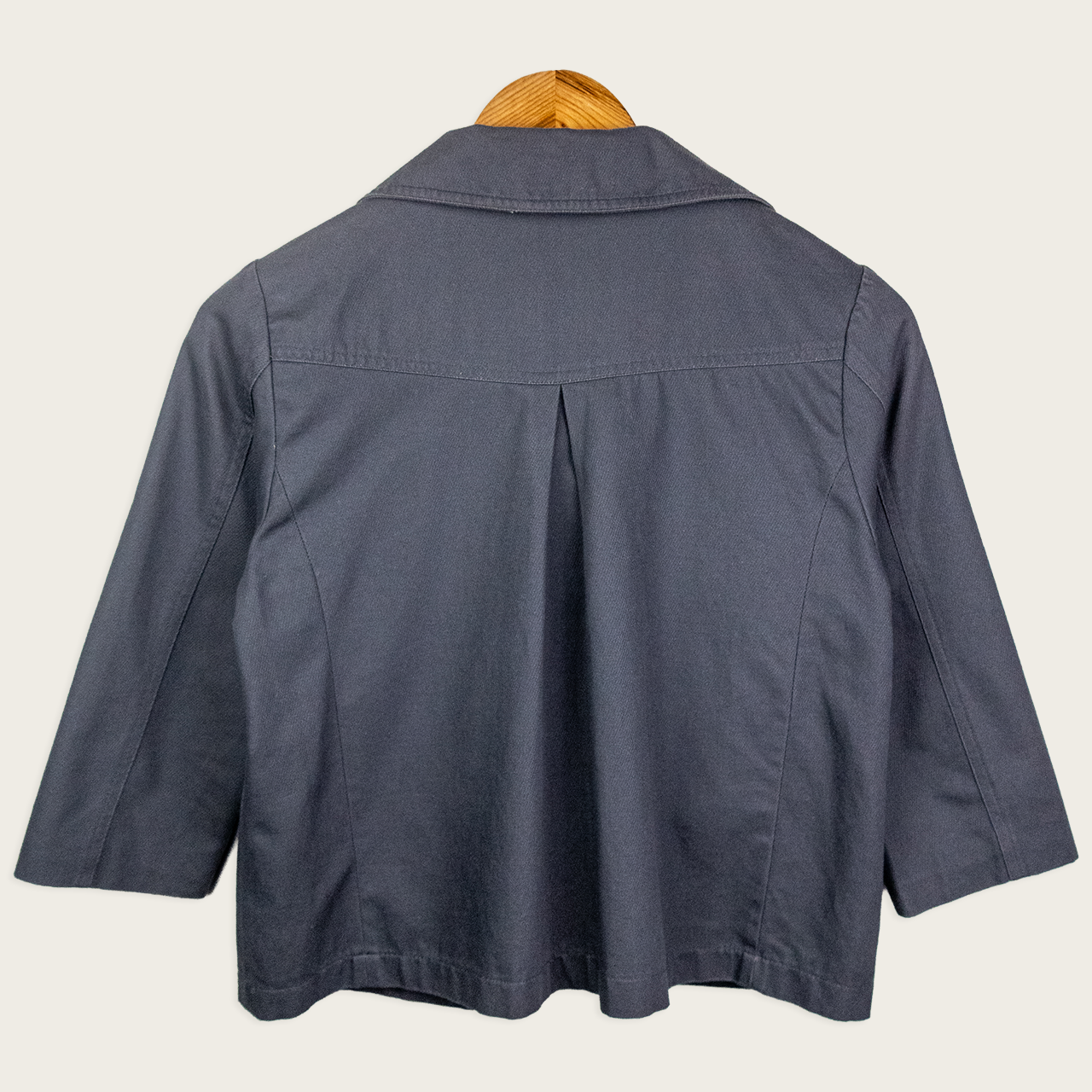 Y2K Jeanswest Utility Jacket - Slate Grey - Size 10