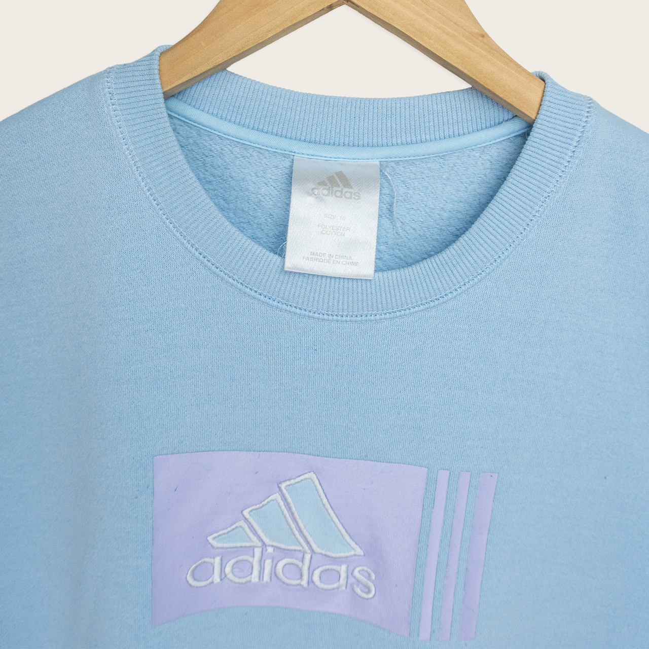 Adidas Logo Sweatshirt - Size S/M