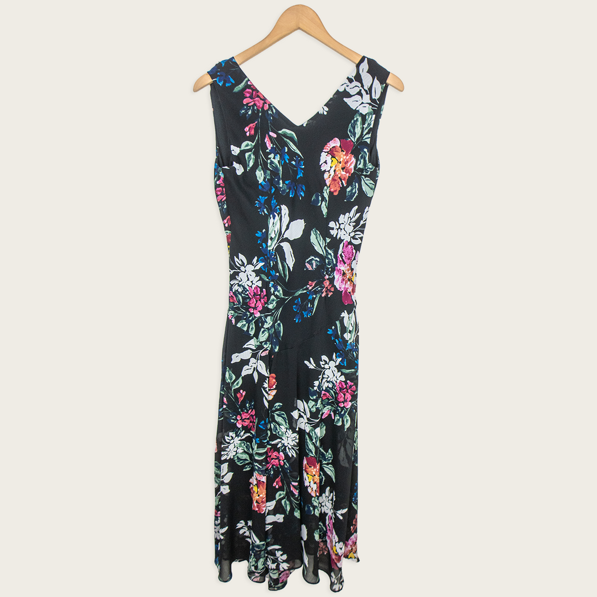 Liz Jordan Floral Maxi Dress - Size S