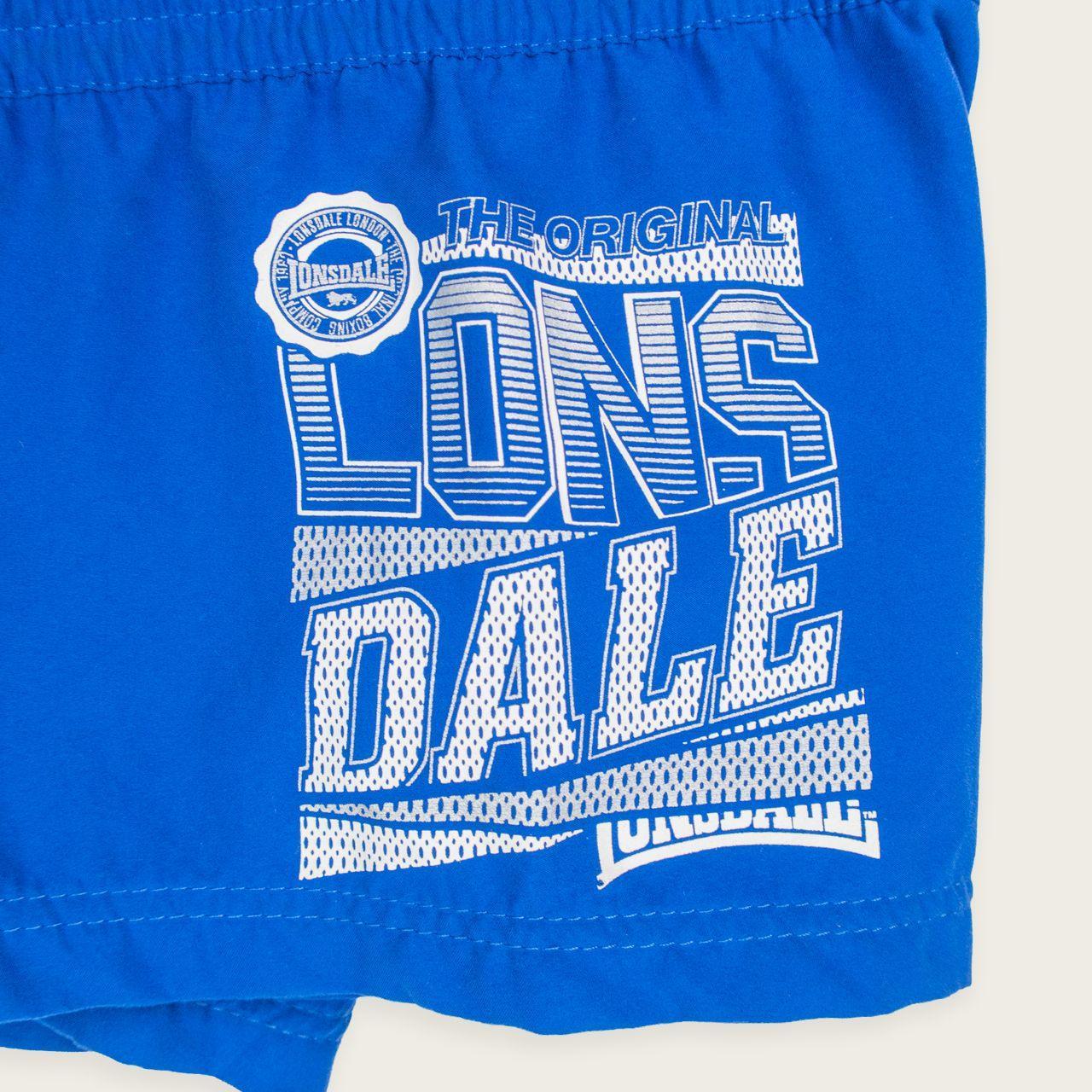 Y2K Lonsdale Mini Shorts - Blue - Size 10
