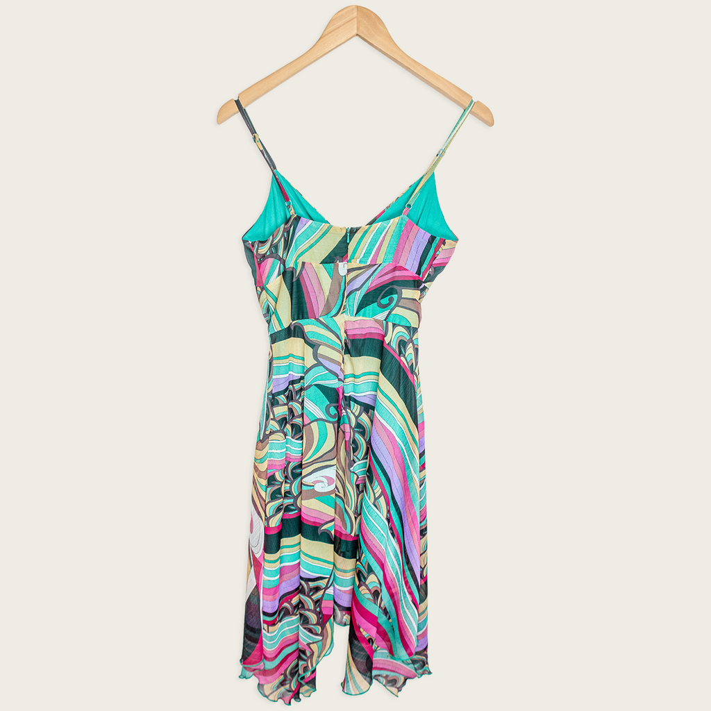 Y2K Blackout Australia Midi Dress - Size S