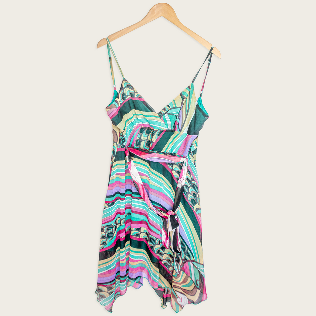 Y2K Blackout Australia Midi Dress - Size S