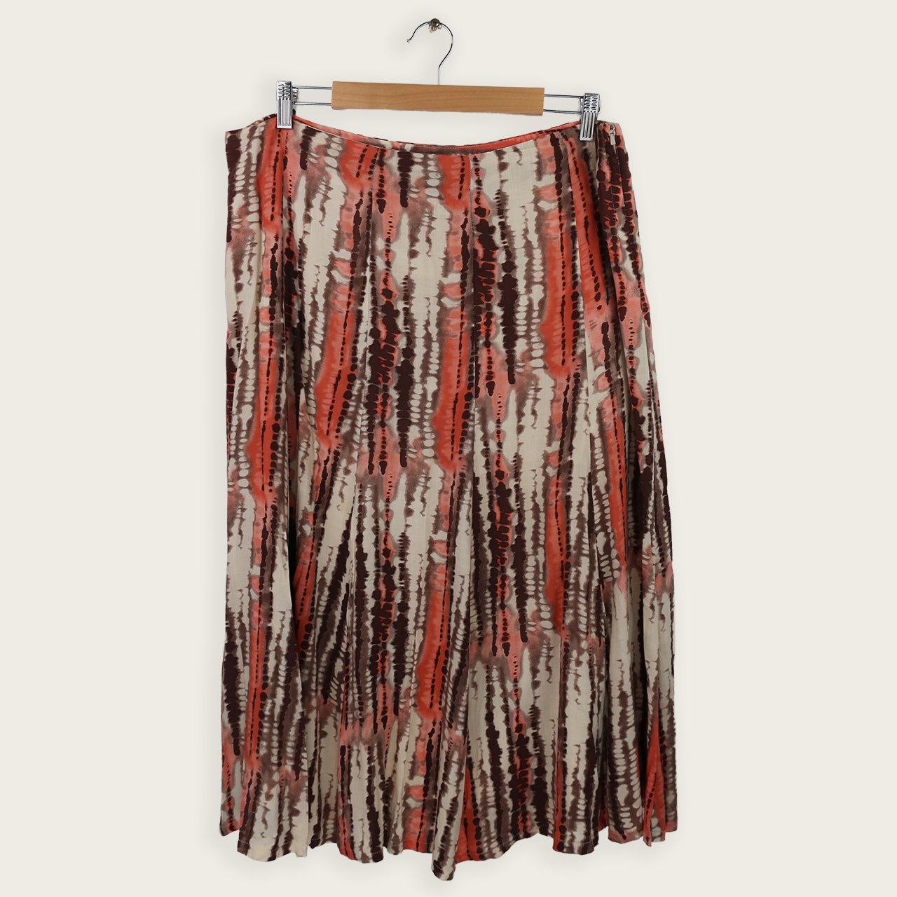 Y2K Noni B Maxi Skirt - Tie Dye Print - Size 14