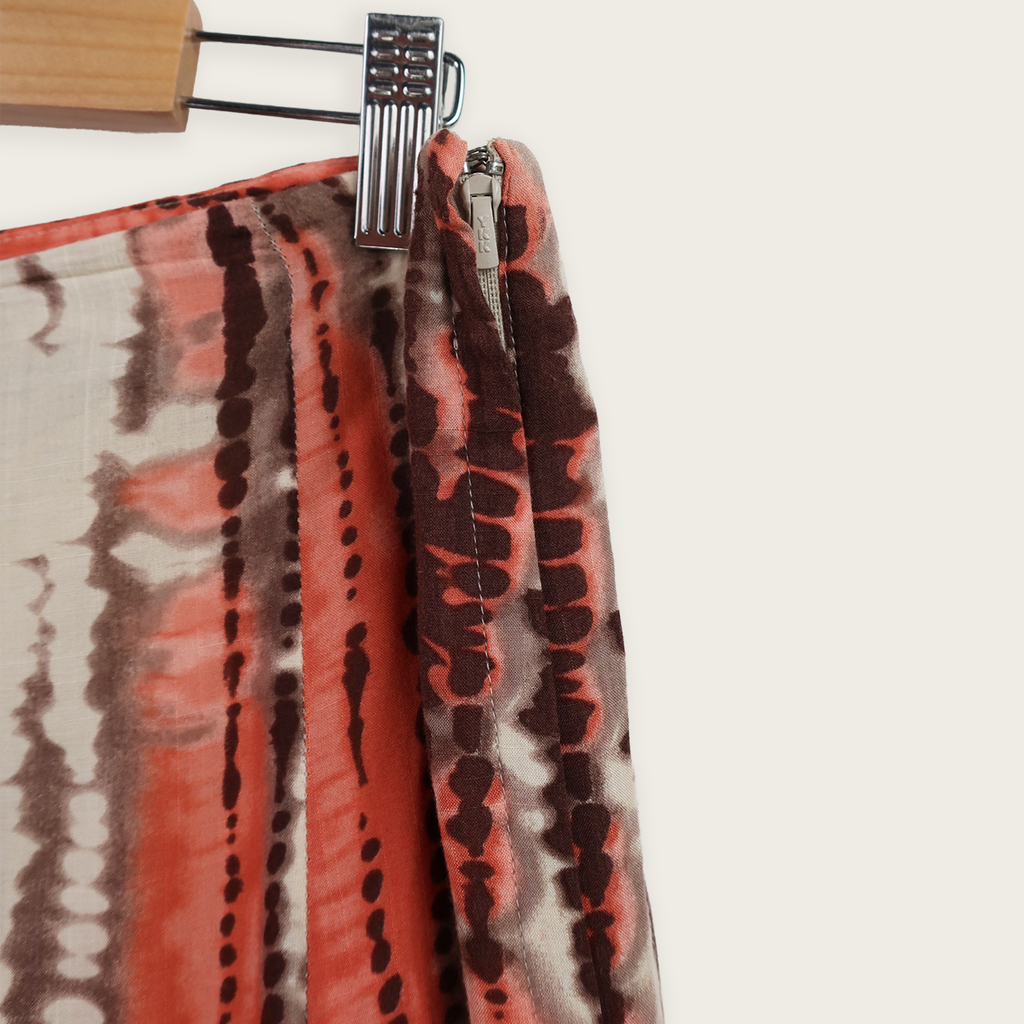 Y2K Noni B Maxi Skirt - Tie Dye Print - Size 14