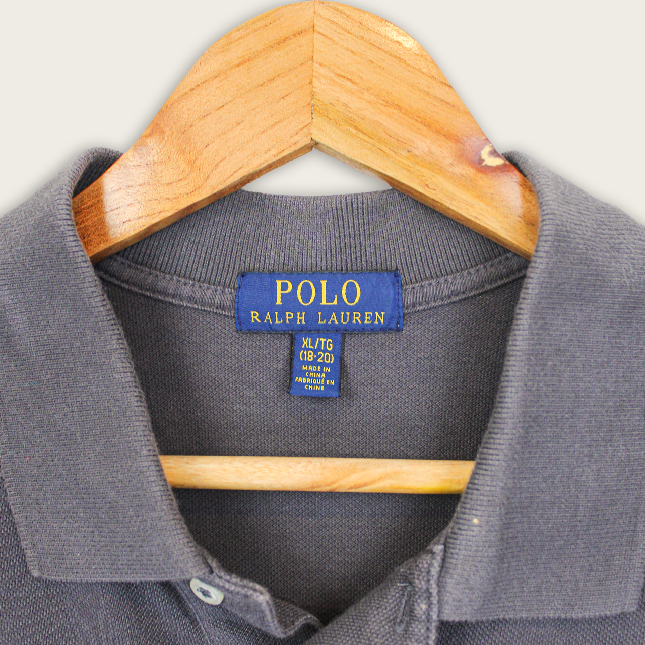 Ralph Lauren Polo Shirt - Charcoal - L