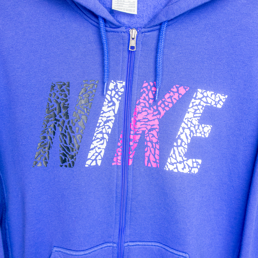 Y2K Nike Hooded Jacket - Size M/L