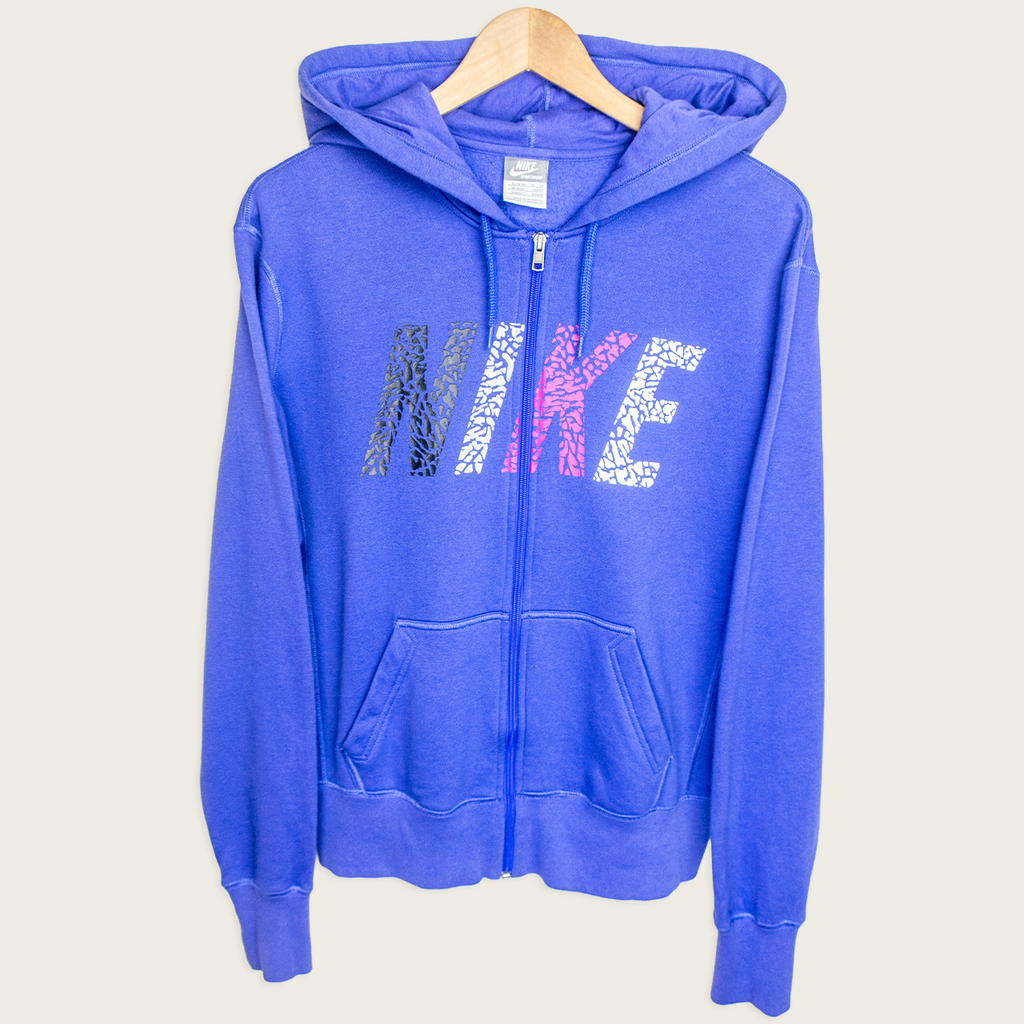 Y2K Nike Hooded Jacket - Size M/L
