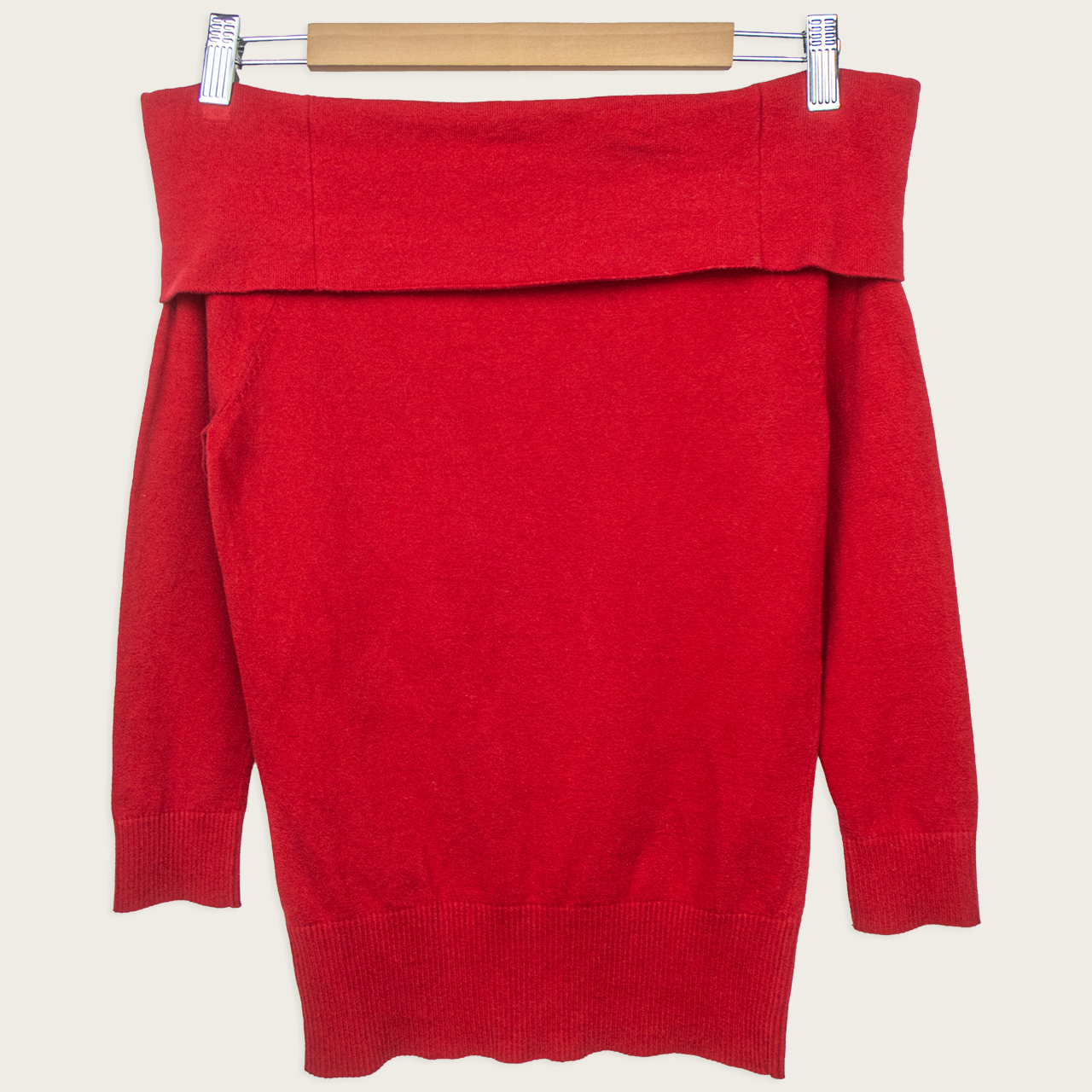 00s Esprit Off-Shoulder Knit - Size XS