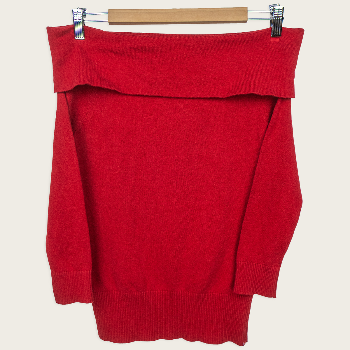 00s Esprit Off-Shoulder Knit - Size XS