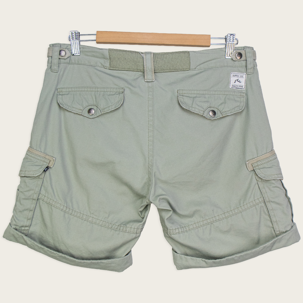 00s Rusty Sage Cargo Mini Shorts - Size M