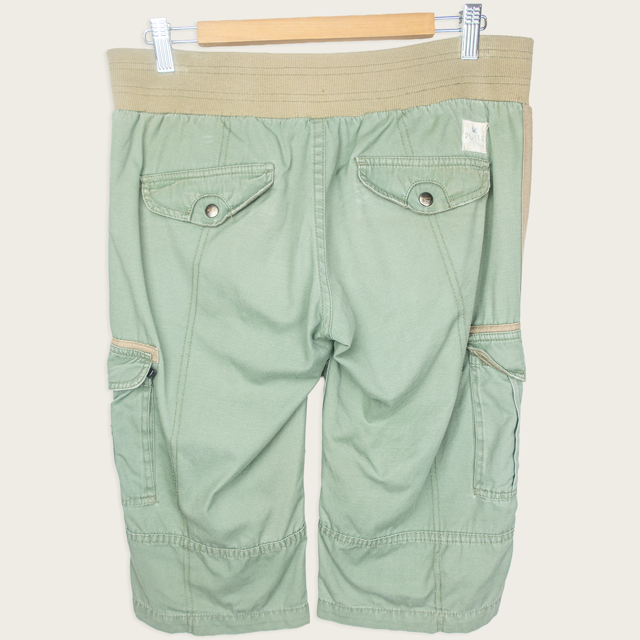 Y2K Rusty Cargo Shorts - Size M