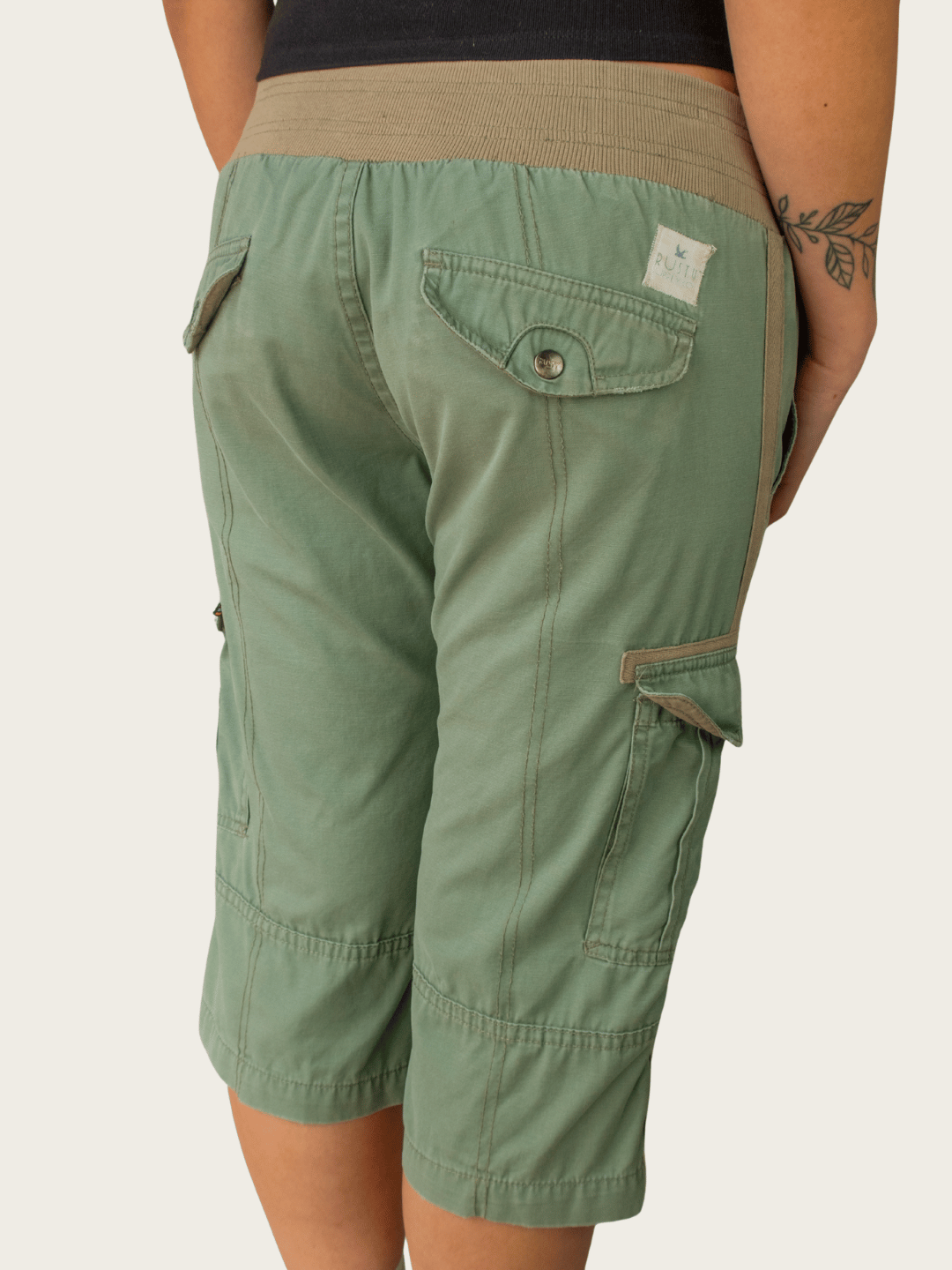 Y2K Rusty Cargo Shorts - Size M