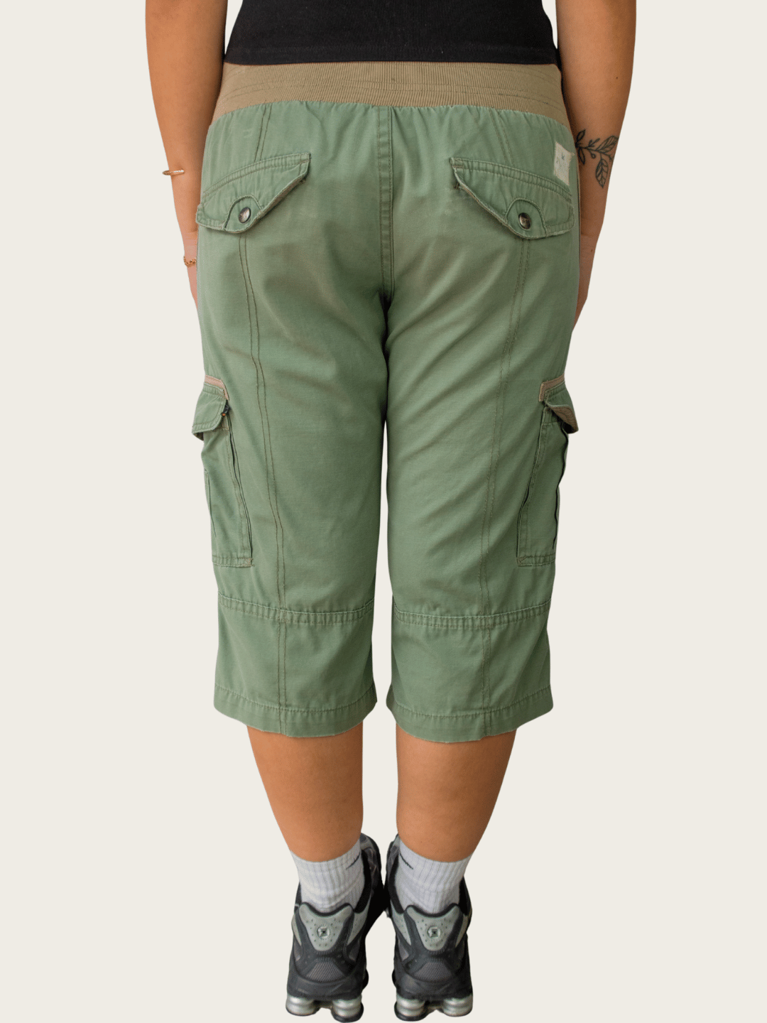 Y2K Rusty Cargo Shorts - Size M