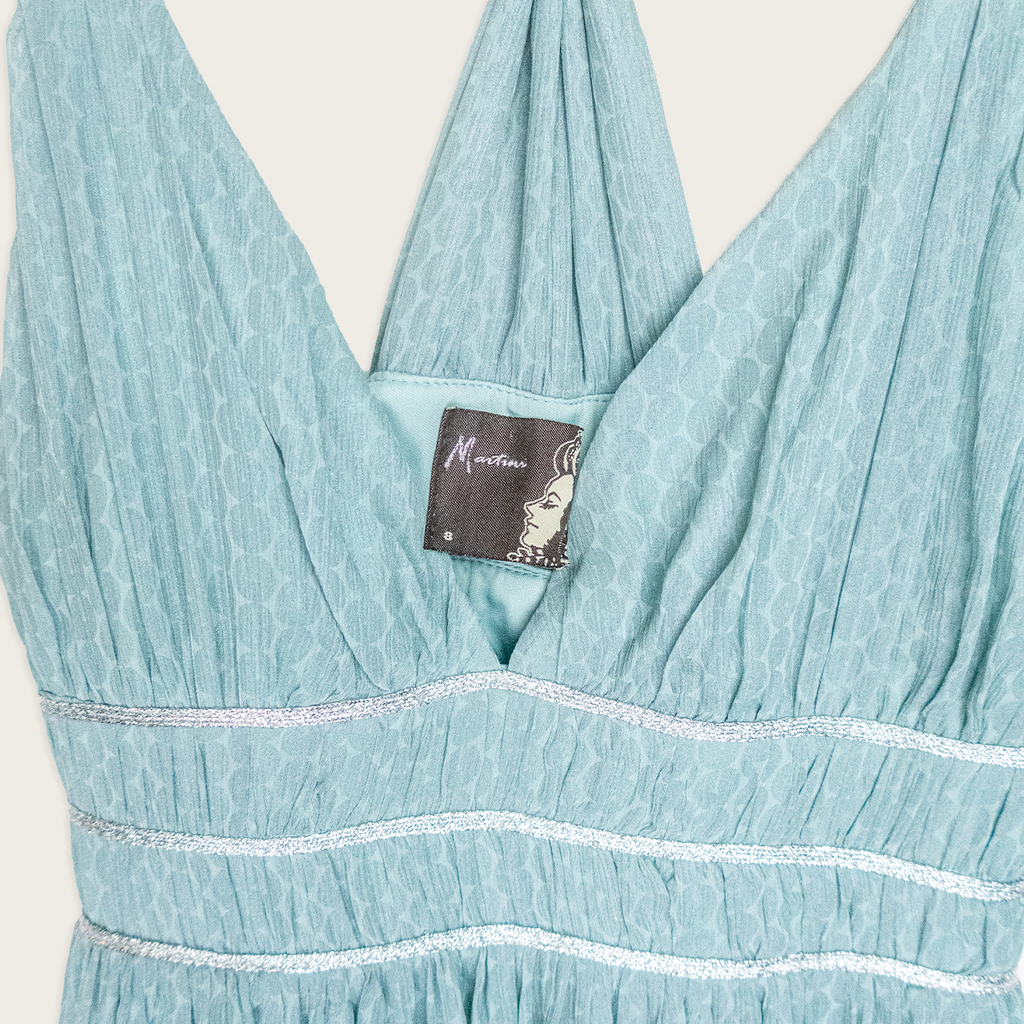 00s Martini Maxi Dress - Size S