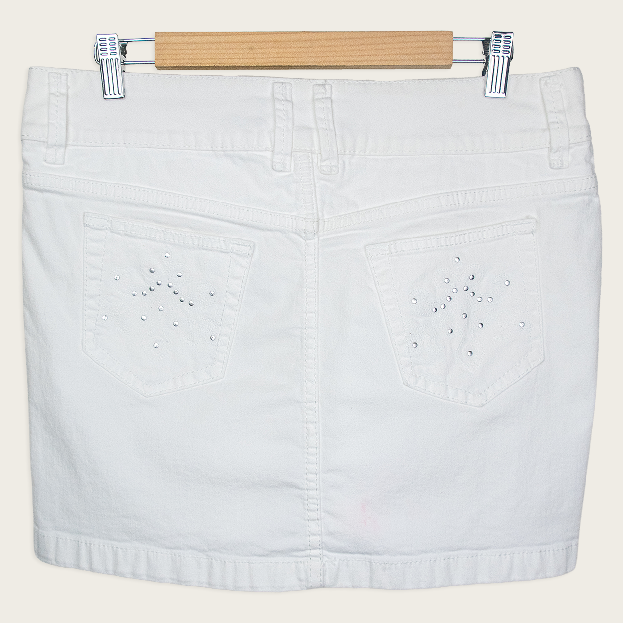 Y2K Esprit Denim Mini Skirt - Size M/L