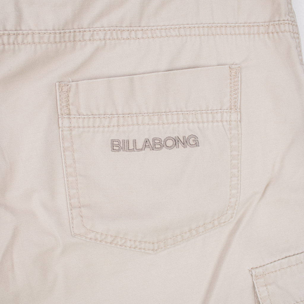 Y2K Billabong Cargo Shorts - Beige - Size 6