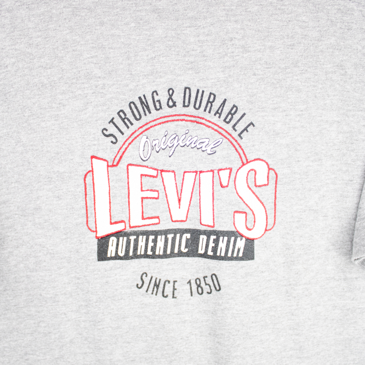 Vintage Levi’s T-Shirt - Heritage Logo Graphic - Size S