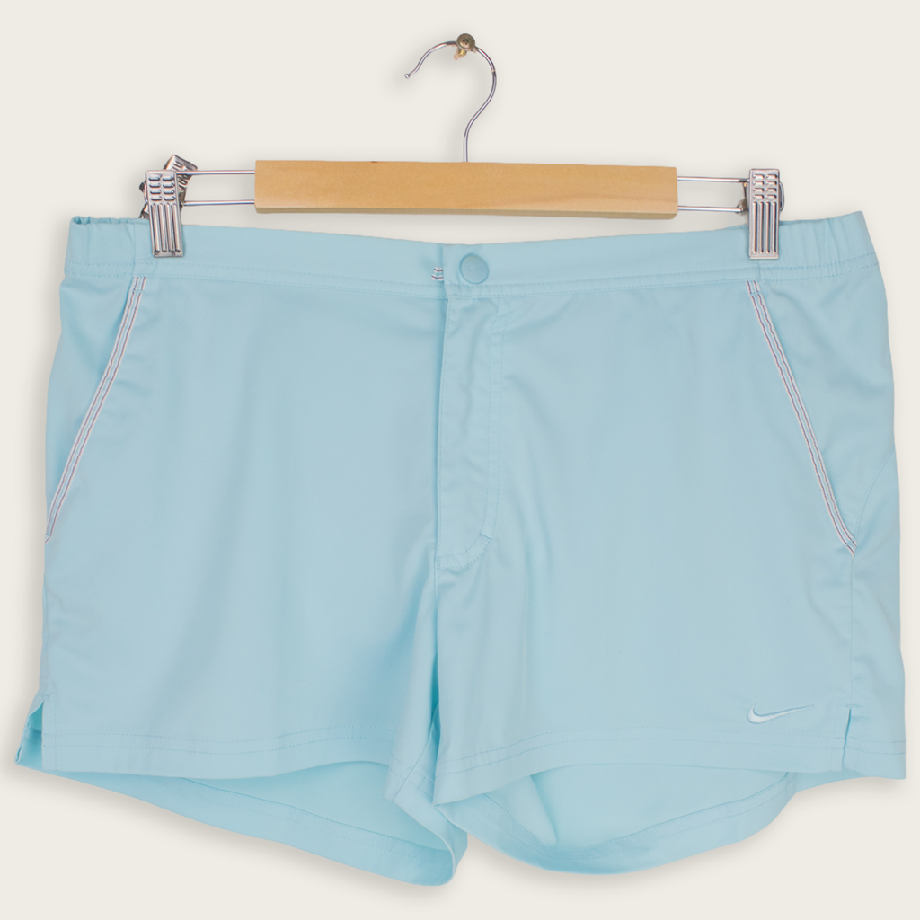 Y2K Nike Mini Shorts - Blue - Size M