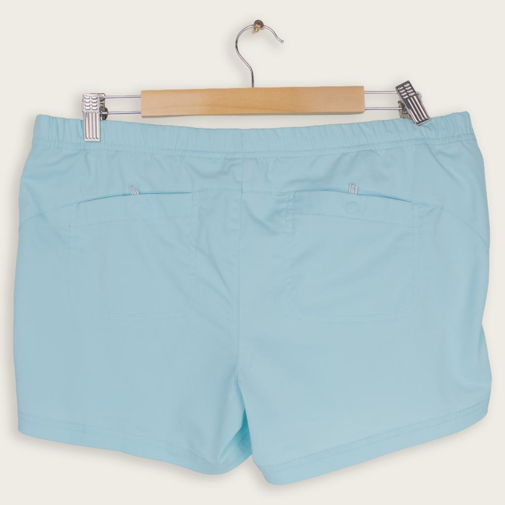Y2K Nike Mini Shorts - Blue - Size M