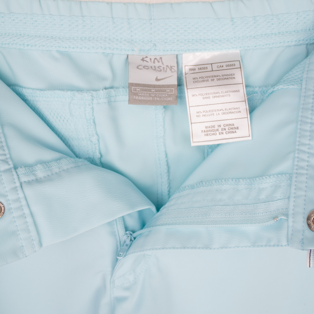 Y2K Nike Mini Shorts - Blue - Size M