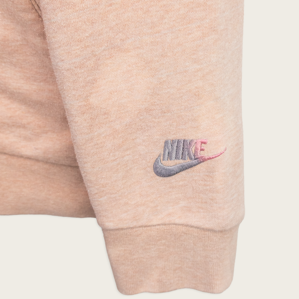 Y2K Nike Zip-Up Hoodie - Pink/Purple - Size S