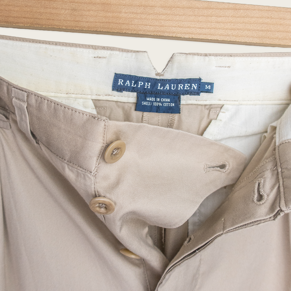 00s Ralph Lauren Pleated Trousers - Size XL