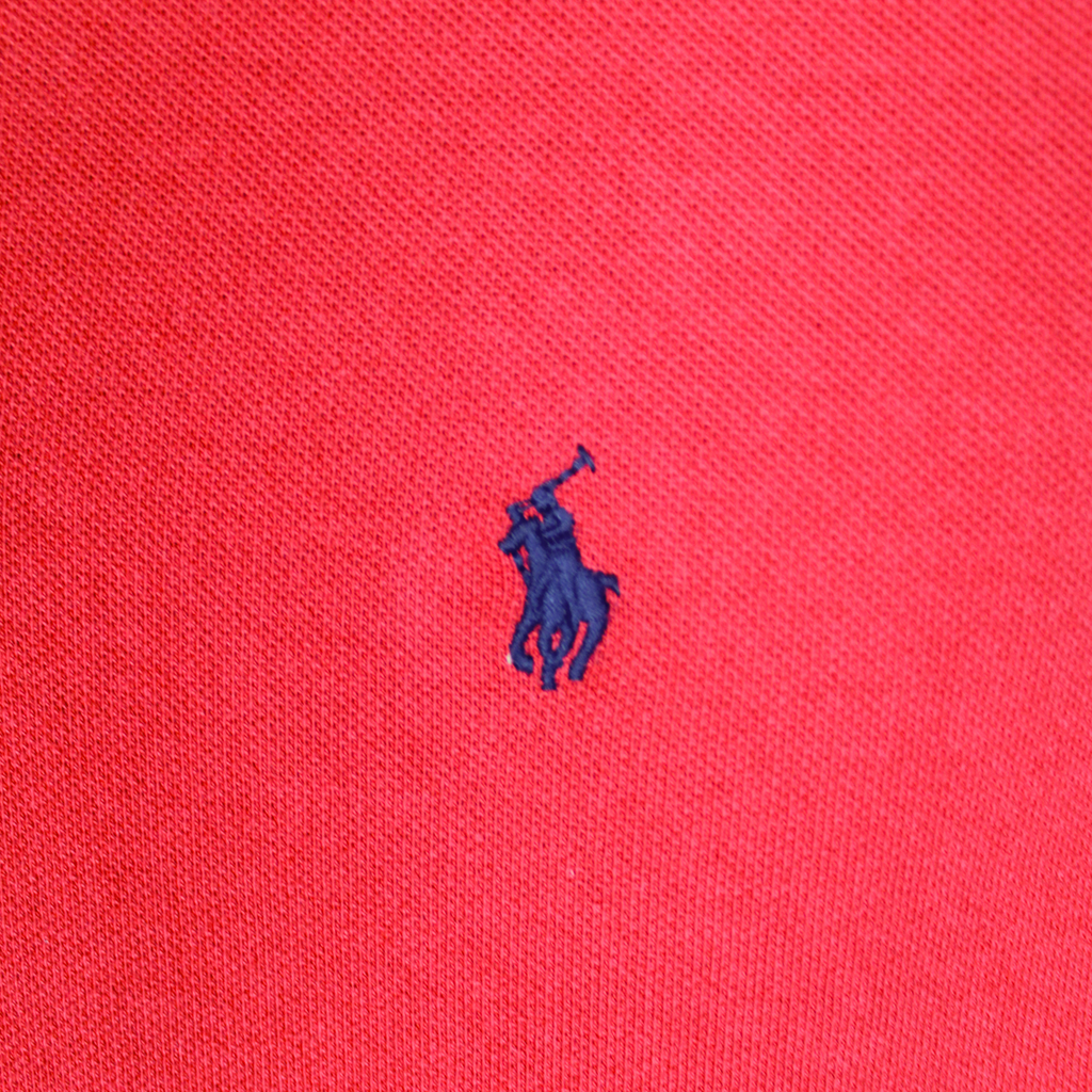 Vintage Ralph Lauren Polo Shirt - Red Pony Logo - L
