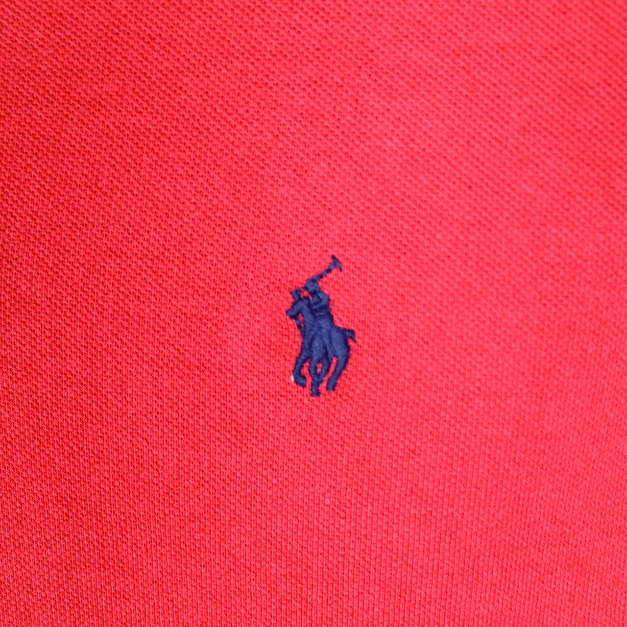 Vintage Ralph Lauren Polo Shirt - Red Pony Logo - L