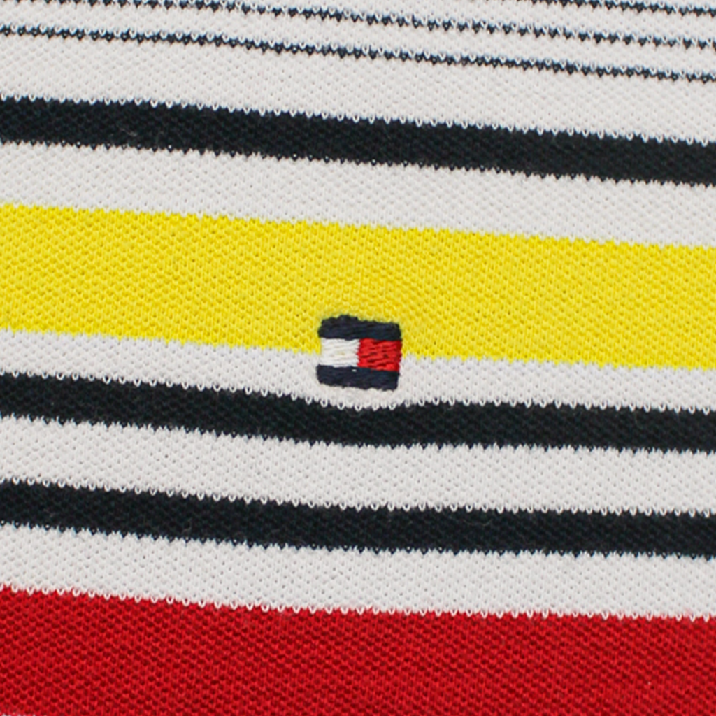 Tommy Hilfiger Polo Shirt - Striped Oversized - XXL